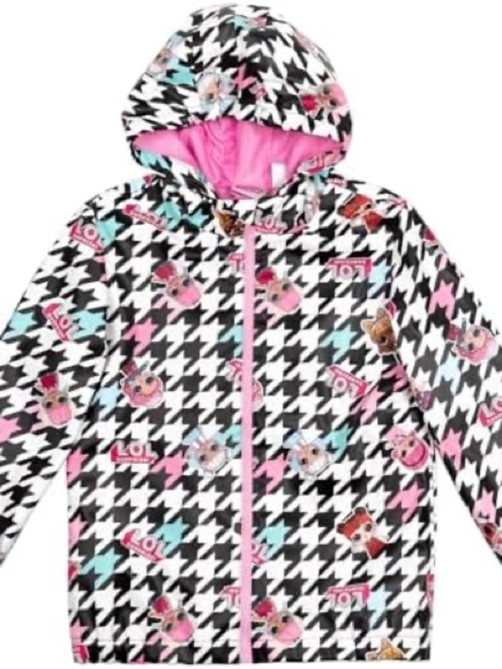 L.O.L. Surprise! Coconut Q.T. Dawn Surfer Babe Zip Up Waterproof Rain Jacket 7